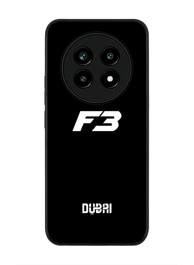 Stylizedd For Realme 13 Pro / 13 Pro+ Case,Slim fit Camera Protection, Shockproof Thin Phone cover  -  Faz3 Dubai Black - Image 1